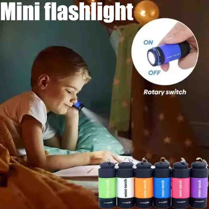 Outdoor Adventure Trips - USB Rechargeable Camping Mini Flashlight Strong